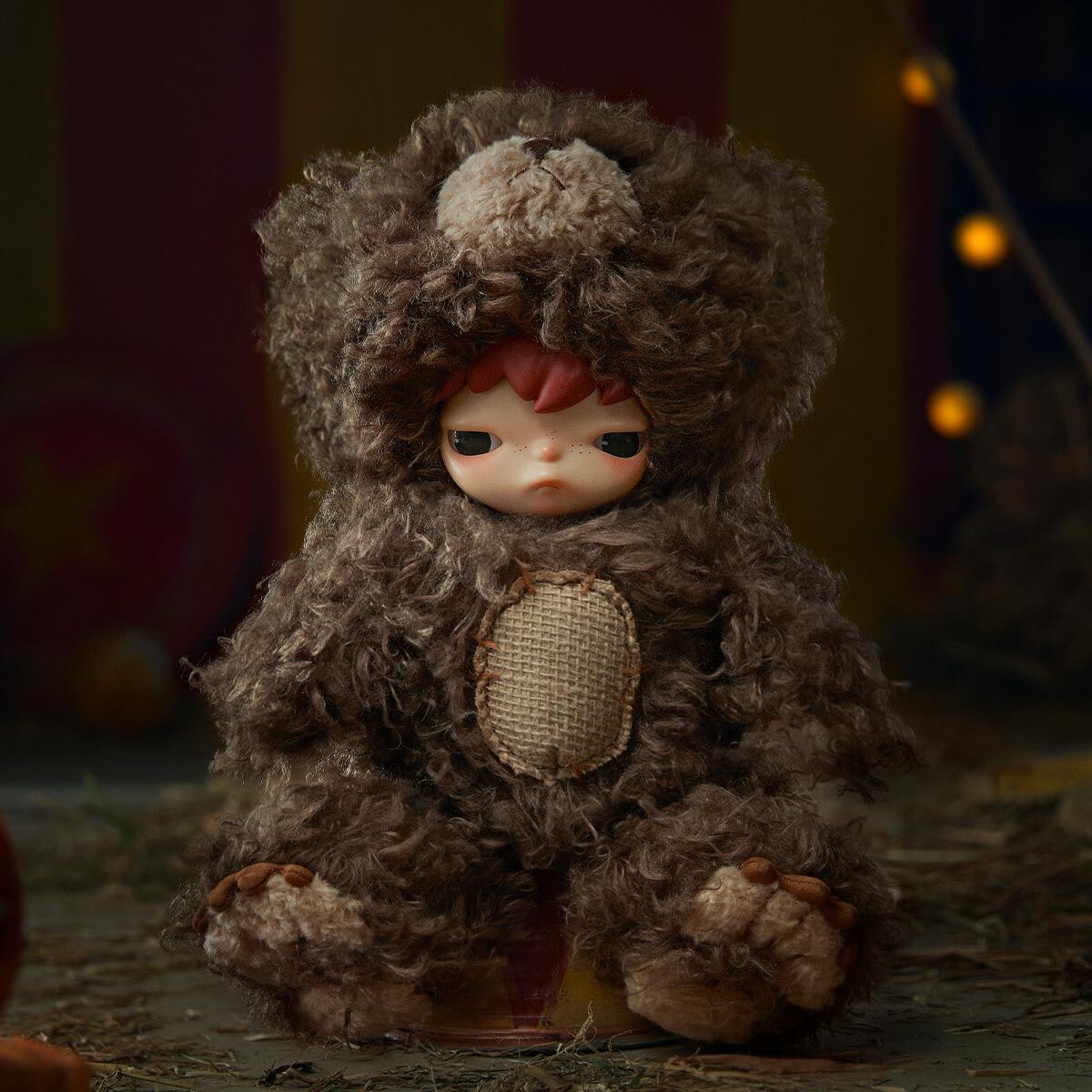 Hirono Bear Vinyl Plush Doll – Labubu Shop Canada - Image 3